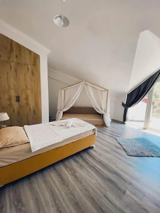 Luna House - Manzara, Jakuzi, 4 Yatak Odasi Fethiye